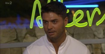 Mike Thalassitis on Love Island