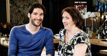 Miranda Hart and Tom Elis