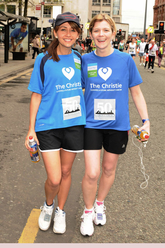 Samia Longchambon and Jane Danson