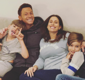 Stacey, Joe and her kids