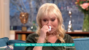 Tina Malone on This Morning
