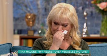 Tina Malone on This Morning