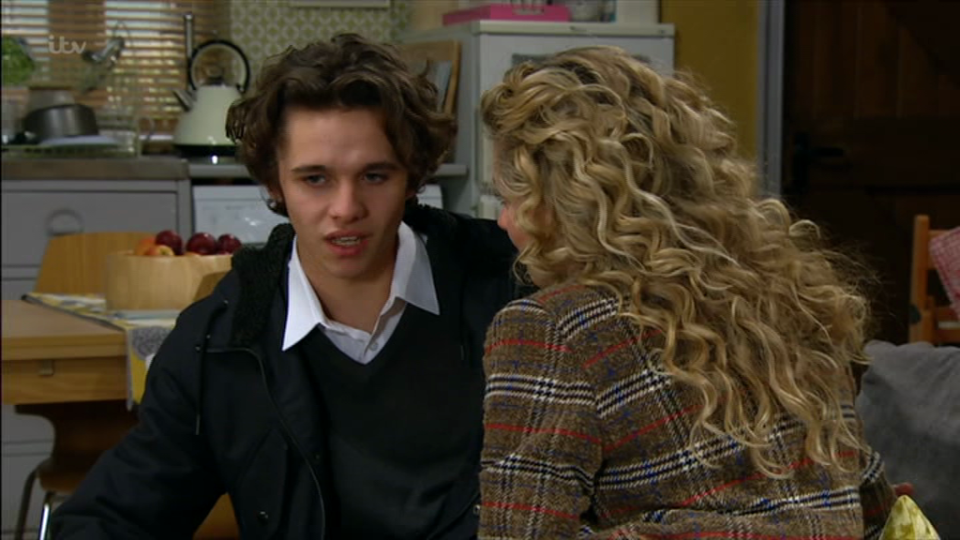 Emmerdale Jacob not in the mood