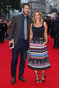 Jamie and Louise Redknapp at The Bad Education Movie premiere