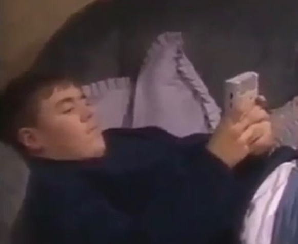 Alan Halsall/Tyrone Dobbs first Corrie scene Credit: Instagram/alanhalsall