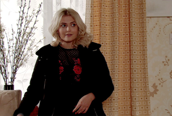Bethany confronts Gary in Coronation Street 