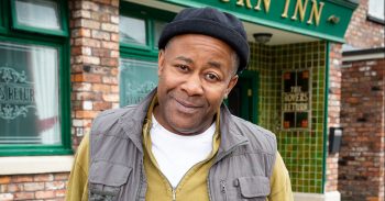 FROM ITV STRICT EMBARGO - No Use Before 0001hrs Saturday 06/04/19 Coronation Street New Bailey Family Dad Edison Bailey (Trevor Michael Georges) Mum Aggie Bailey (Lorna Laidlaw) Older son Michael Bailey (Ryan Russell) Yellow Jacket Younger son James Bailey (Nathan Graham). Picture contact - David.crook@itv.com Photographer - Mark Bruce This photograph is (C) ITV Plc and can only be reproduced for editorial purposes directly in connection with the programme or event mentioned above, or ITV plc. Once made available by ITV plc Picture Desk, this photograph can be reproduced once only up until the transmission [TX] date and no reproduction fee will be charged. Any subsequent usage may incur a fee. This photograph must not be manipulated [excluding basic cropping] in a manner which alters the visual appearance of the person photographed deemed detrimental or inappropriate by ITV plc Picture Desk. This photograph must not be syndicated to any other company, publication or website, or permanently archived, without the express written permission of ITV Picture Desk. Full Terms and conditions are available on www.itv.com/presscentre/itvpictures/terms