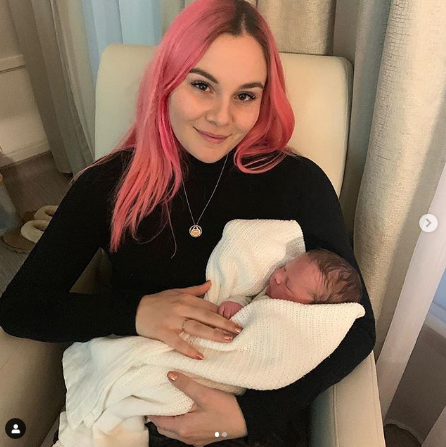 Holly Ramsay shares photo of Oscar Ramsay 