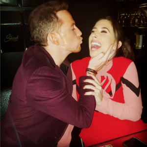 Loose Women Star Stacey Solomon laughs with boyfriend Joe