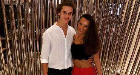 Joe-Warren Plant Emmerdale's Jacob Gallagher and girlfriend Nicole Hadlow Credit: Instagram/Joe Plant