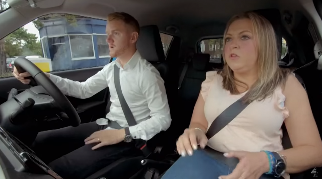 Mikey North all star driving school Credit: YouTube/E4