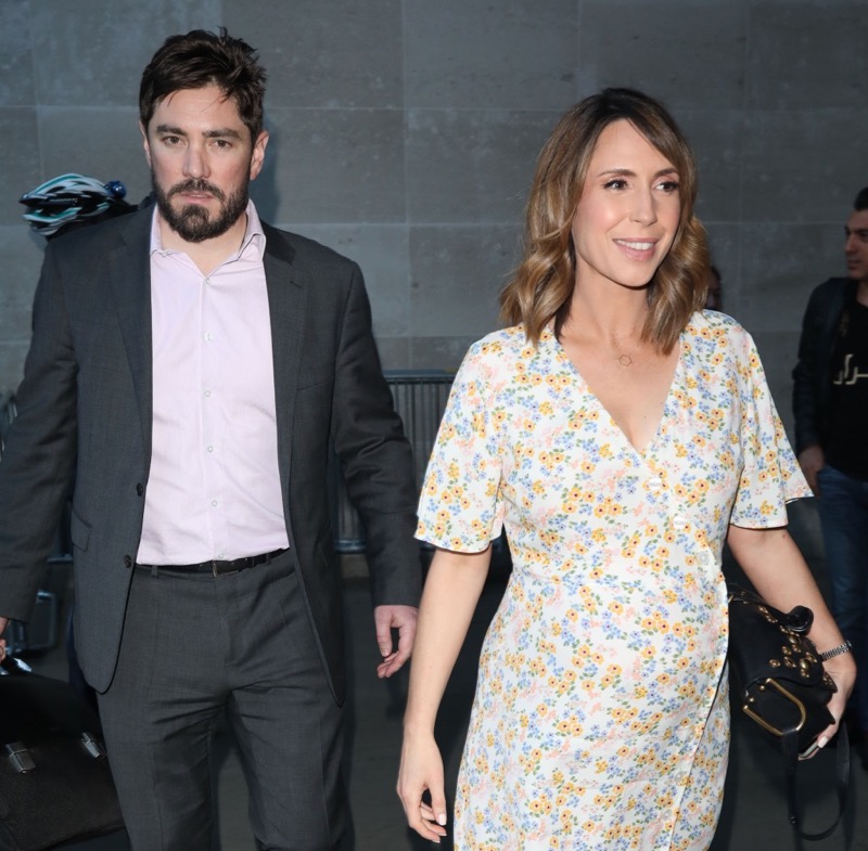 Alex Jones and husband Charlie Thomson (Credit: SplashNews.com)