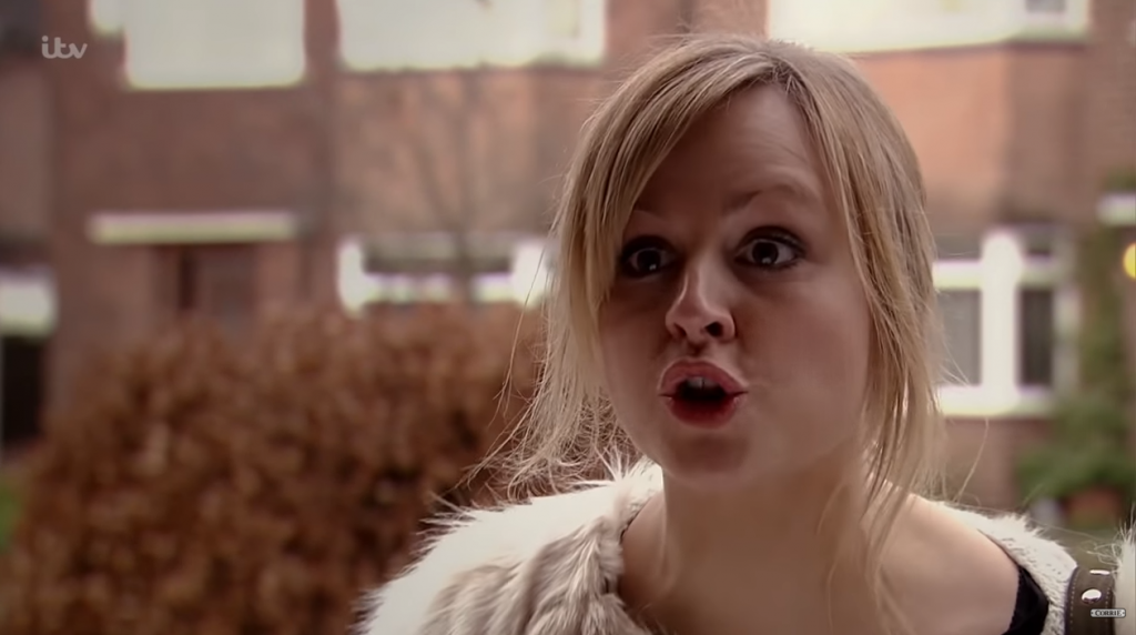 Sarah Platt Corrie Credit: ITV/YouTube