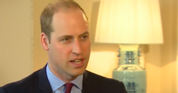 Prince William interview by BBC News