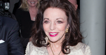 Dame Joan Collins and her husband Percy were sen leaving dinner at 'Craigs' Restaurant in West Hollywood, CA Pictured: Percy Gibson,Joan Collins Ref: SPL5074218 230319 NON-EXCLUSIVE Picture by: SPW / SplashNews.com Splash News and Pictures Los Angeles: 310-821-2666 New York: 212-619-2666 London: 0207 644 7656 Milan: 02 4399 8577 photodesk@splashnews.com World Rights