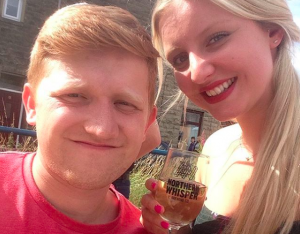 Sam Aston and Briony Gardiner Instagram SamAston93
