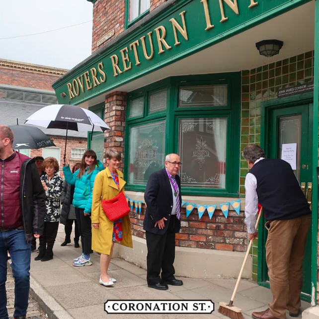 Coronation Street's Norris leaves again as he and new wife Freda throw a farewell party in the Rovers