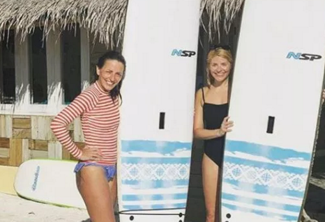 Davina McCall and Holly Willoughby