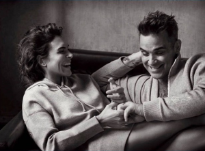 Robbie Williams Ayda Field Instagram