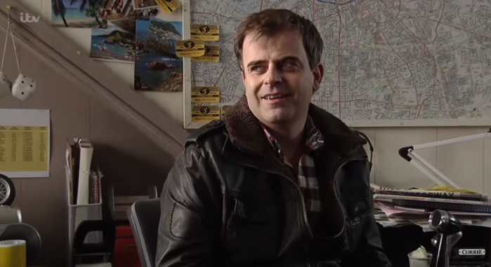 Steve at Streetcars Corrie: ITV