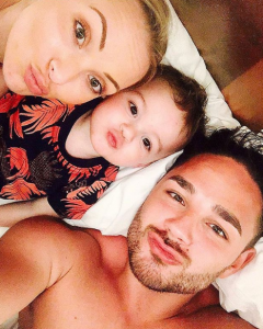 Adam Thomas and his family