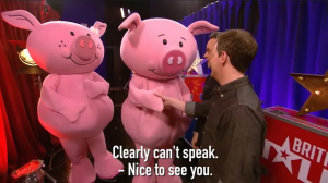 Ant and Dec on BGT