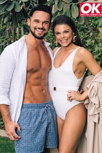 Gareth Gates and Faye Brookes