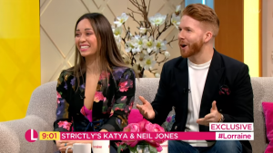 Katya and Neil Jones on Lorraine