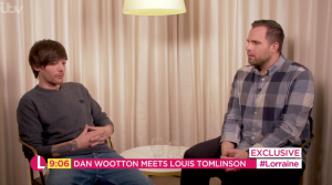 Louis Tomlinson and Lorraine