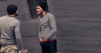 Jeremy Irvine on SAS