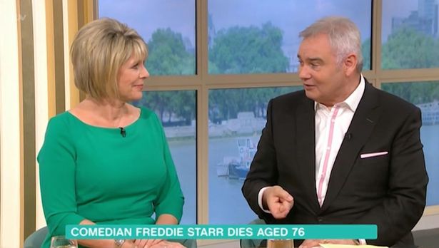 Freddie Starr death Eamonn Holmes
