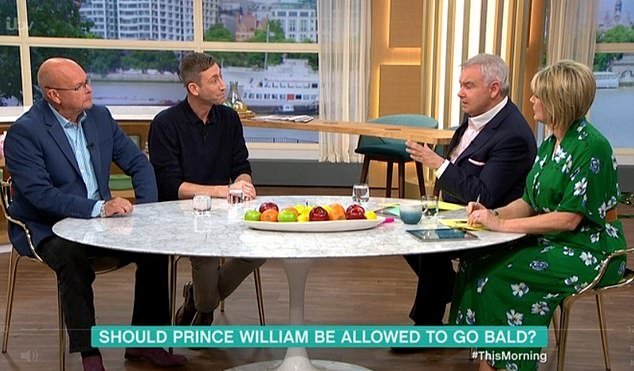 This Morning Prince William hair debate
