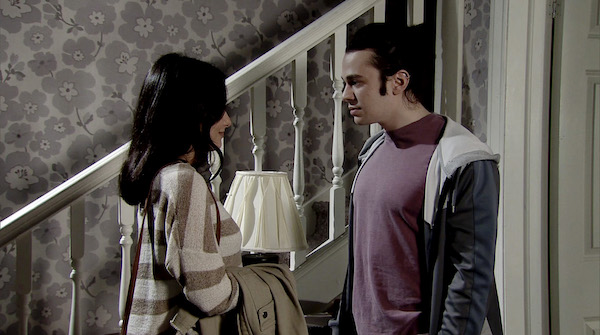 Seb and Alina in Coronation Street 