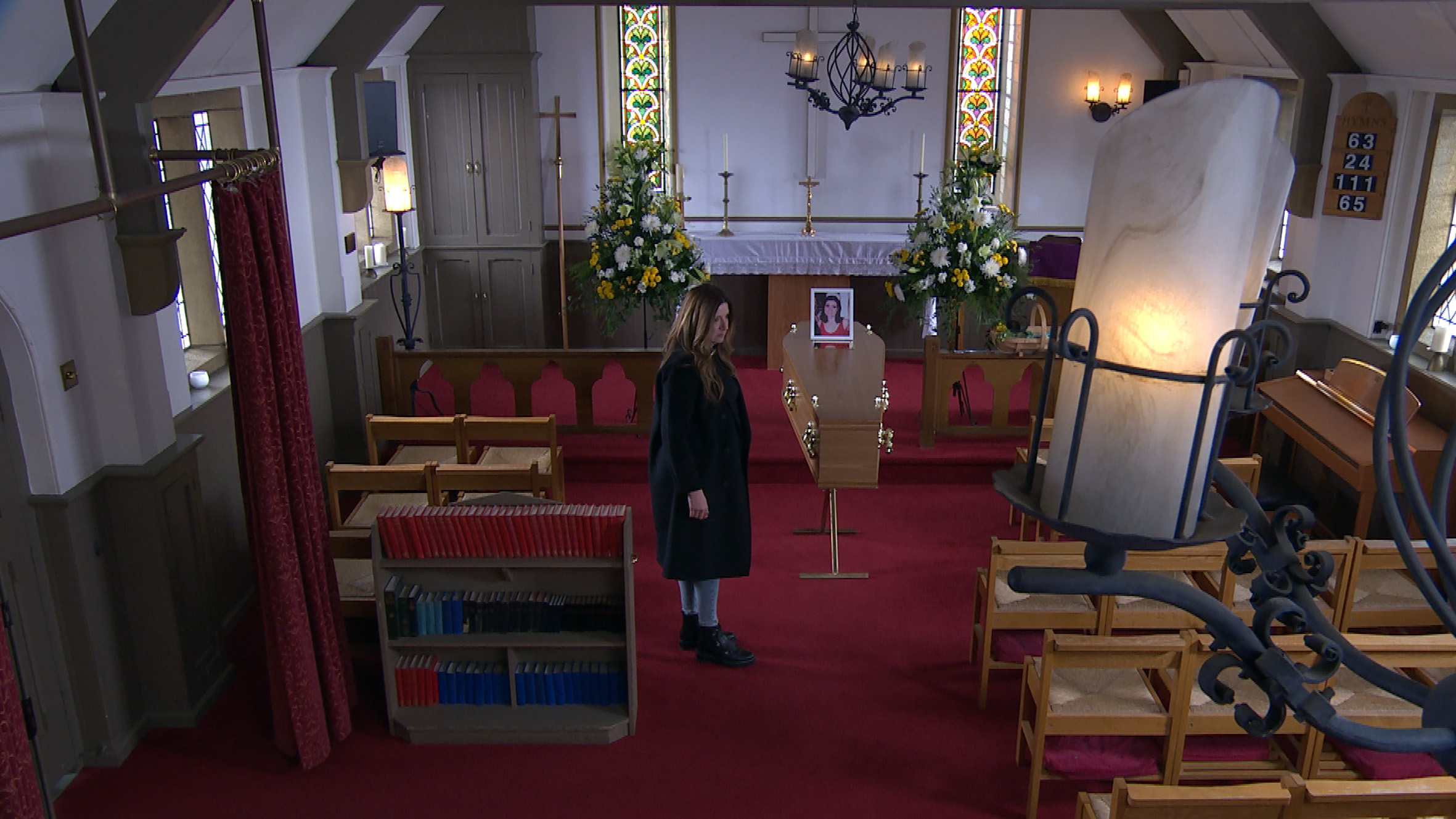 Harriet is terrified of Will in Emmerdale 