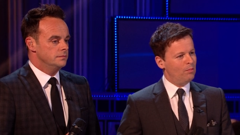 Ant McPartlin and Dec Donnelly on Britain's Got Talent