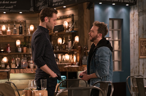 Andrew and David in Coronation Street 