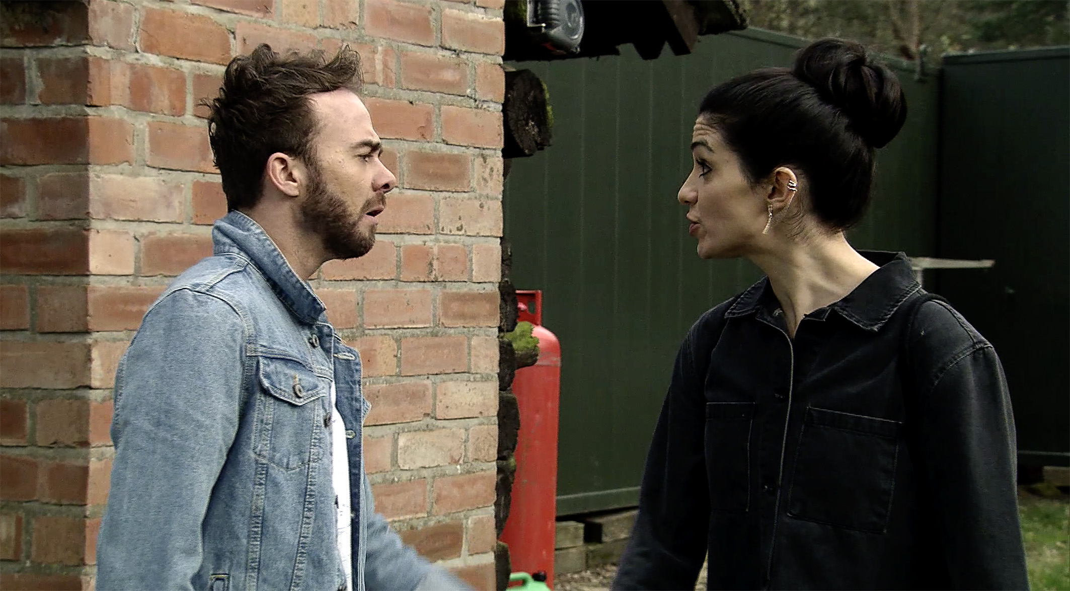 David and Natalie in Coronation Street 