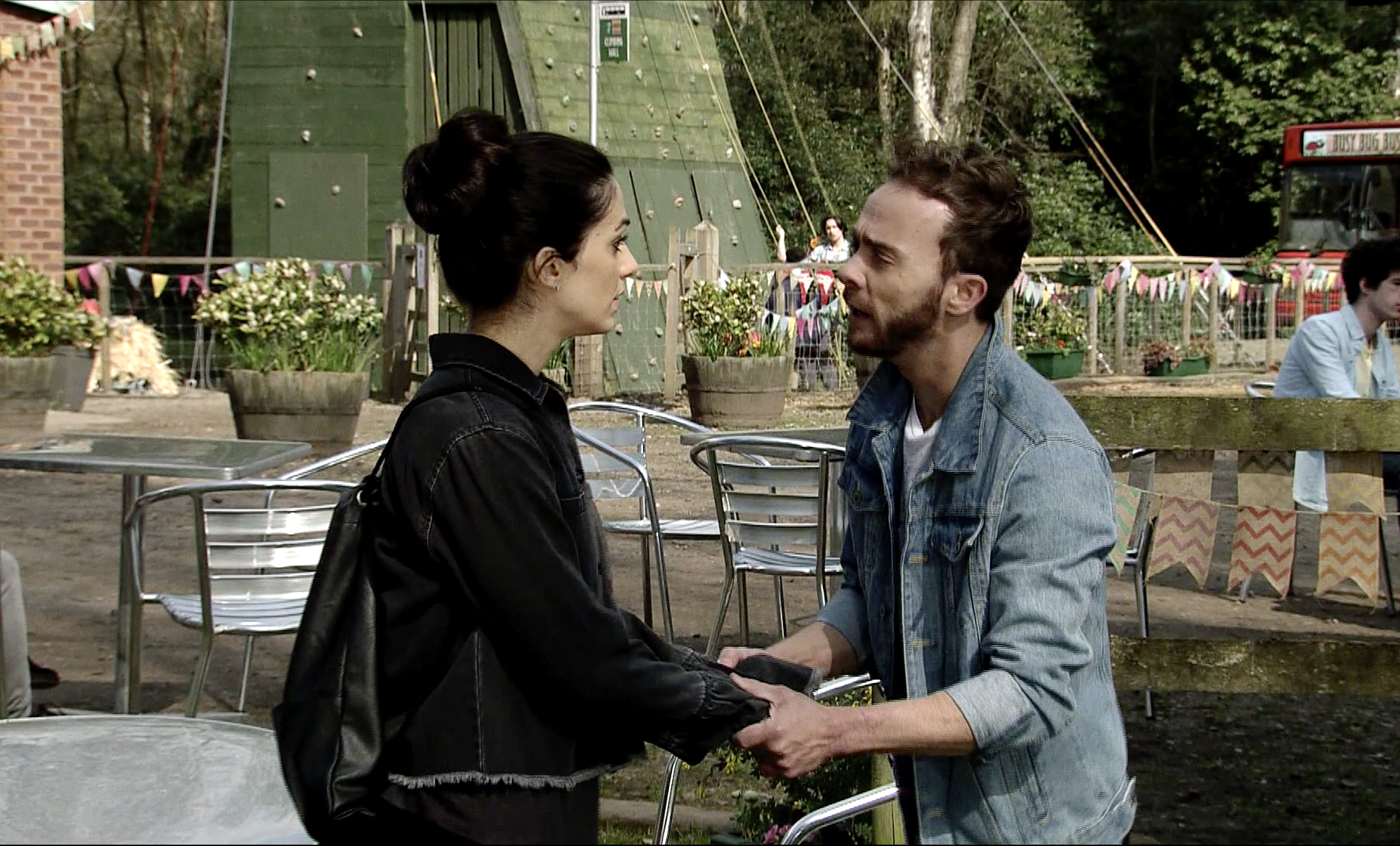 David and Natalie in Coronation Street 