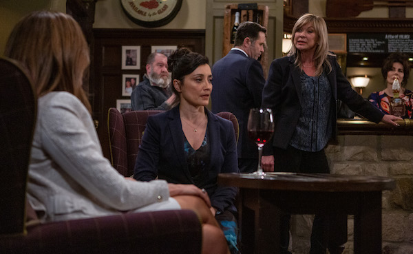 Kim lashes out at Megan in Emmerdale 