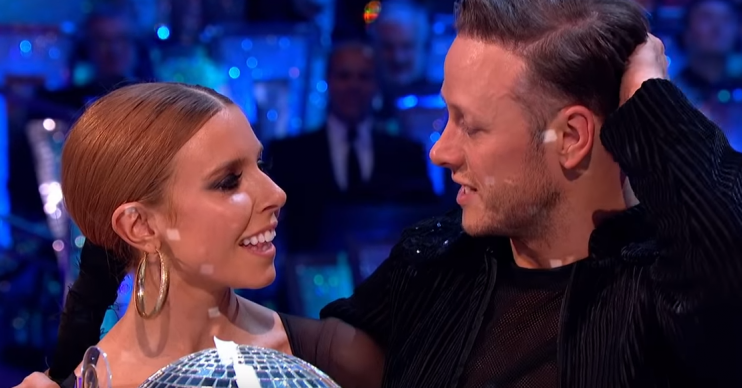 Kevin Clifton and Stacey Dooley in the 2018 Strictly Come Dancing final