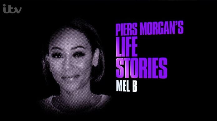 Mel B Piers Morgan Title Card