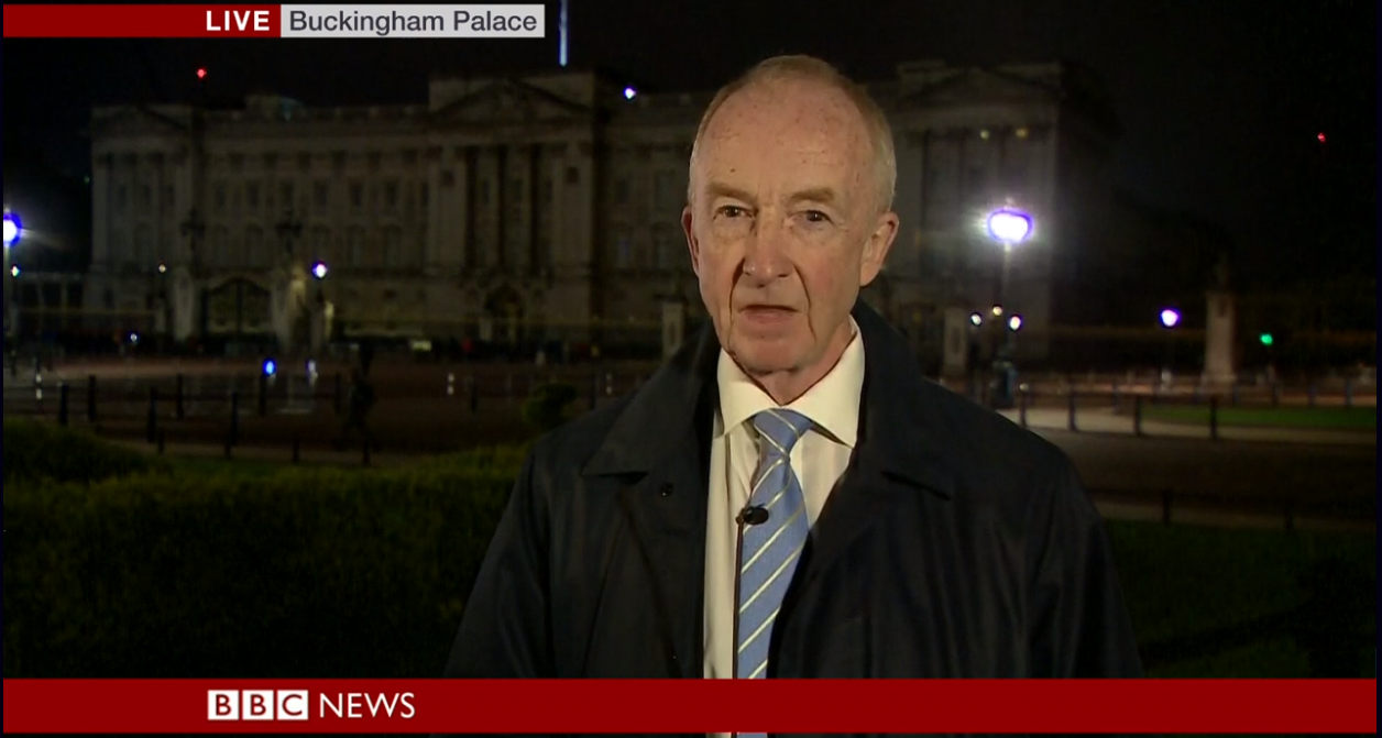Nicholas Witchell BBC News Credit: BBC