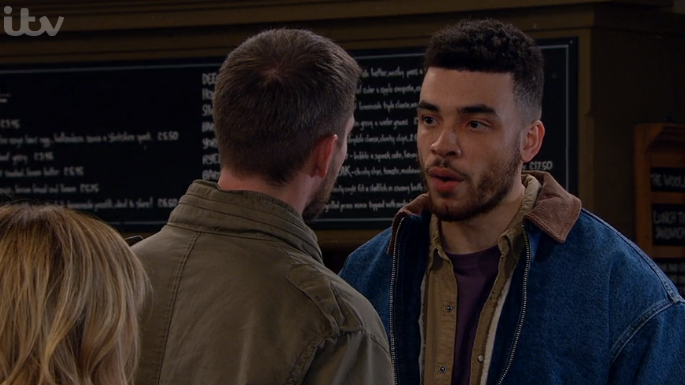 Emmerdale Pete Nate Credit: ITV