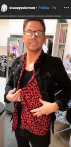 Joe Swash (Credit: Instagram @staceysolomon)