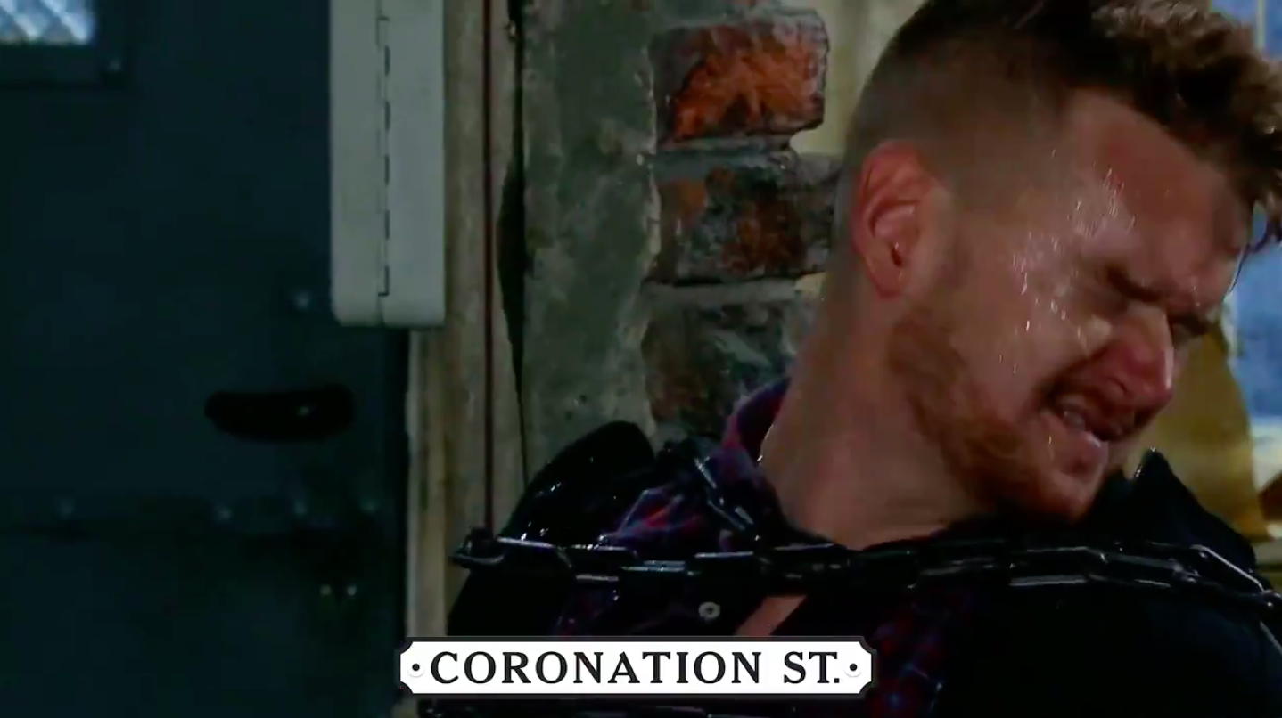Coronation Street's Gary Windass kidnapped and tortured by evil Rick Neelan
