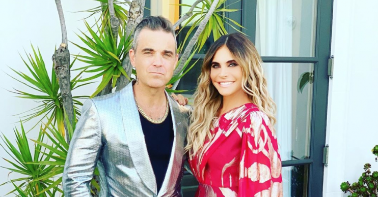Robbie Williams Ayda Field Instagram