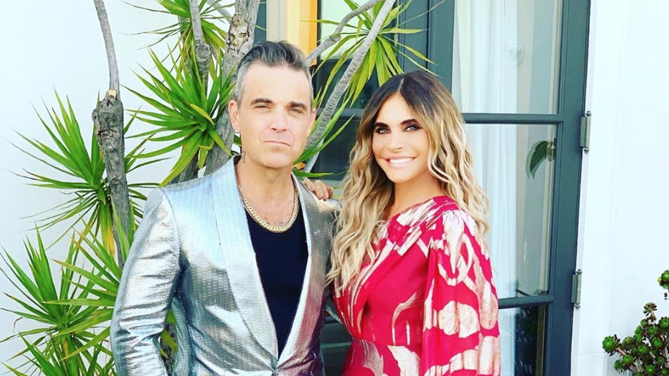 Robbie Williams Ayda Field Instagram