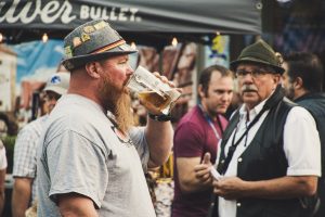 Germans drinking alcohol