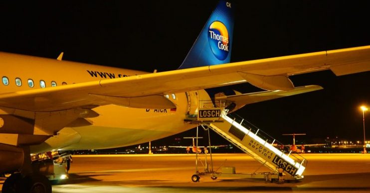 Thomas Cook aeroplane