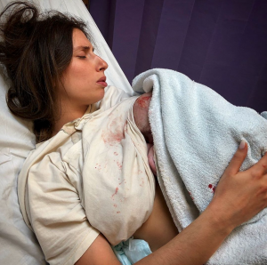 Stacey Solomon birth